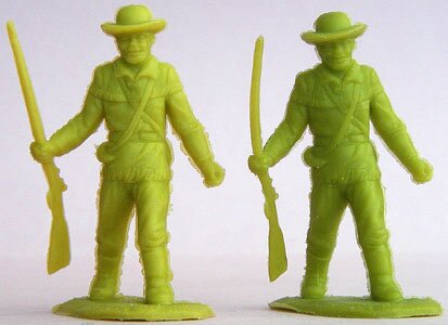 Comanche Chief Tin toy soldier 54mm 