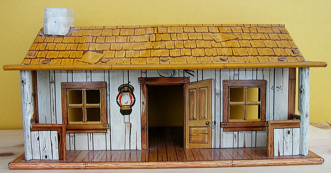 Details about   Western Play Set Accessories and Cabin 