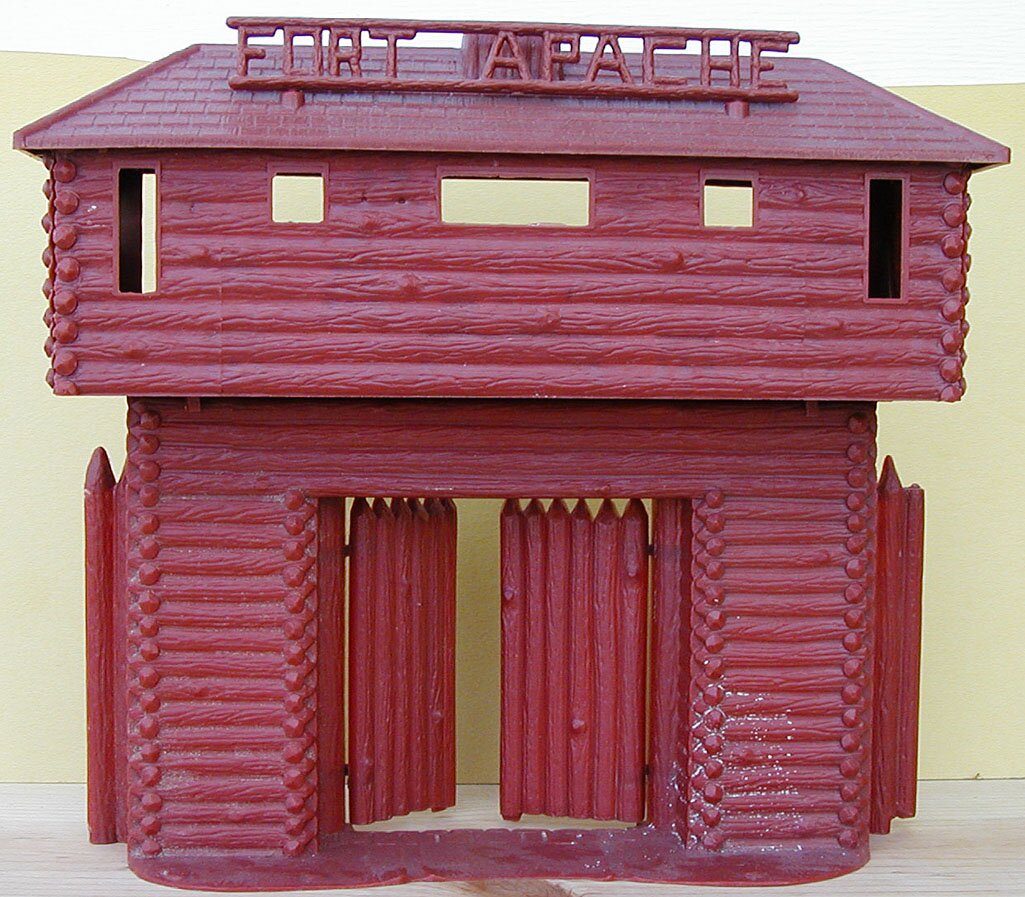 Details about   MARX Accessories Outdoor Stockade Western Ranch ALAMO Fort Apache & Dearborn 