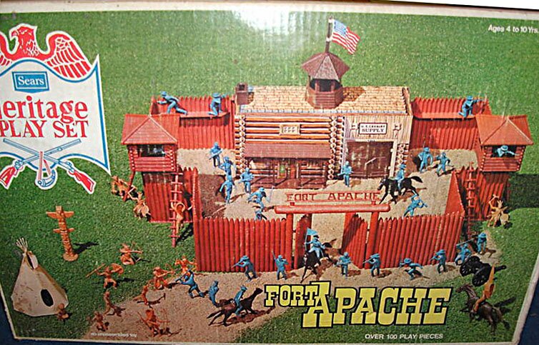 Details about   Marx Alamo Fort Apache reissue set of log pins to attach ramparts to the walls 